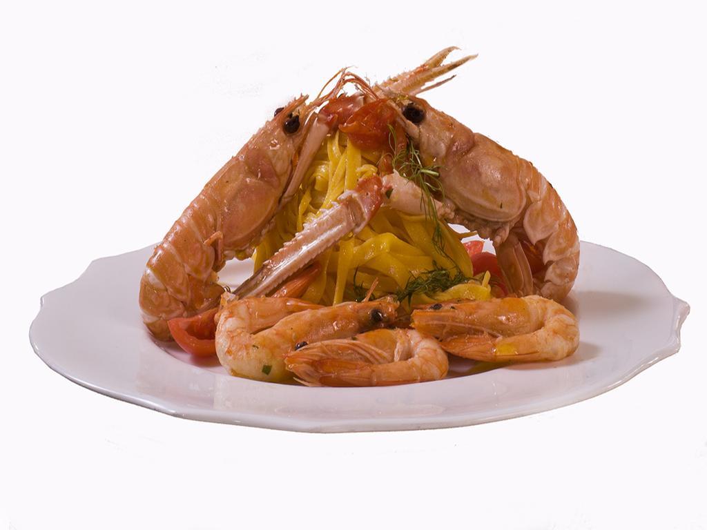 Hotel Vittoria Pesaro Esterno foto Shrimp and pasta