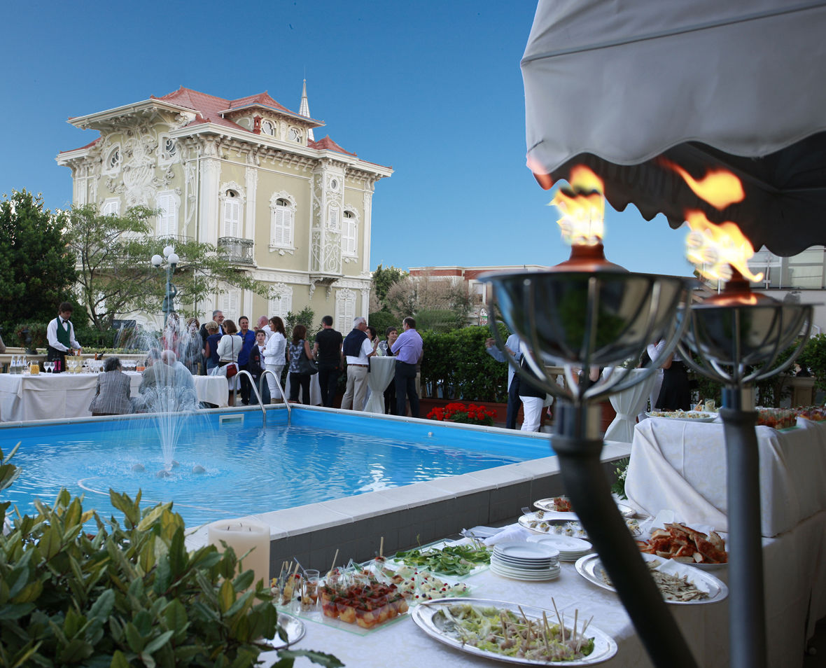 Hotel Vittoria Pesaro Servizi foto The Villa's pool
